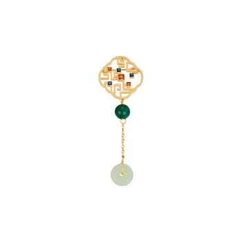 Suddenly Lucky Alloy Brooches Women's