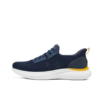Skechers Lightweight Low Top Casual Shoes Men's Navy