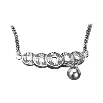 RURA S925 Silver Necklaces Unisex Silver