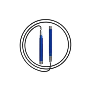 MOGOLD Aerobic Fat Reduction Non Countable Jump Ropes Fitness Crowd Steel Wire Rope, Brass+Aluminum Alloy Controller