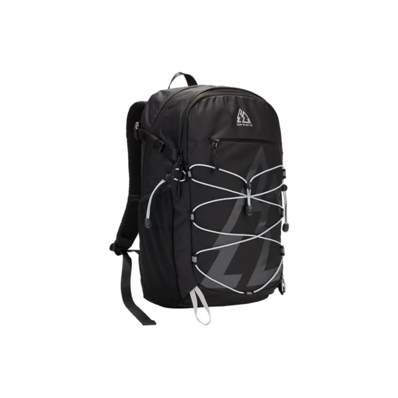 361° Fabric Backpack Unisex Black/moss Green-1