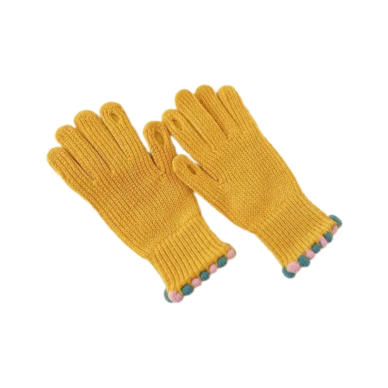 JKEM Polyester Knit Gloves Women's-2