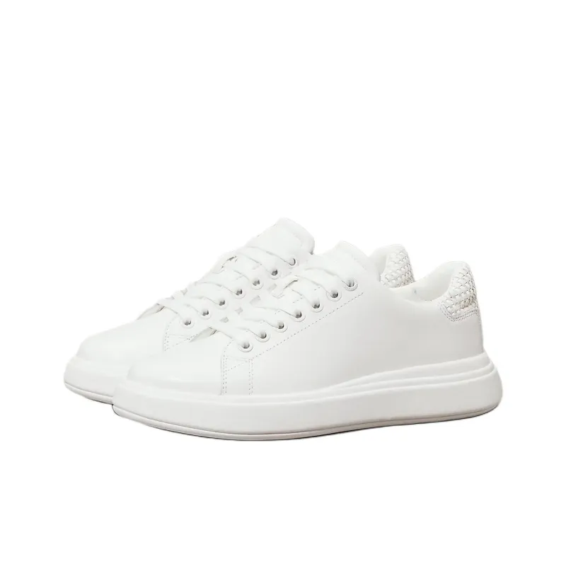 CALVIN KLEIN Low Top Casual Shoes Women's White-2