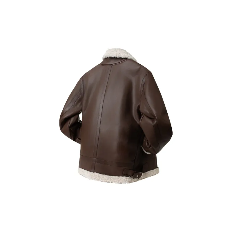 ASEDE Leather Jackets Unisex-8