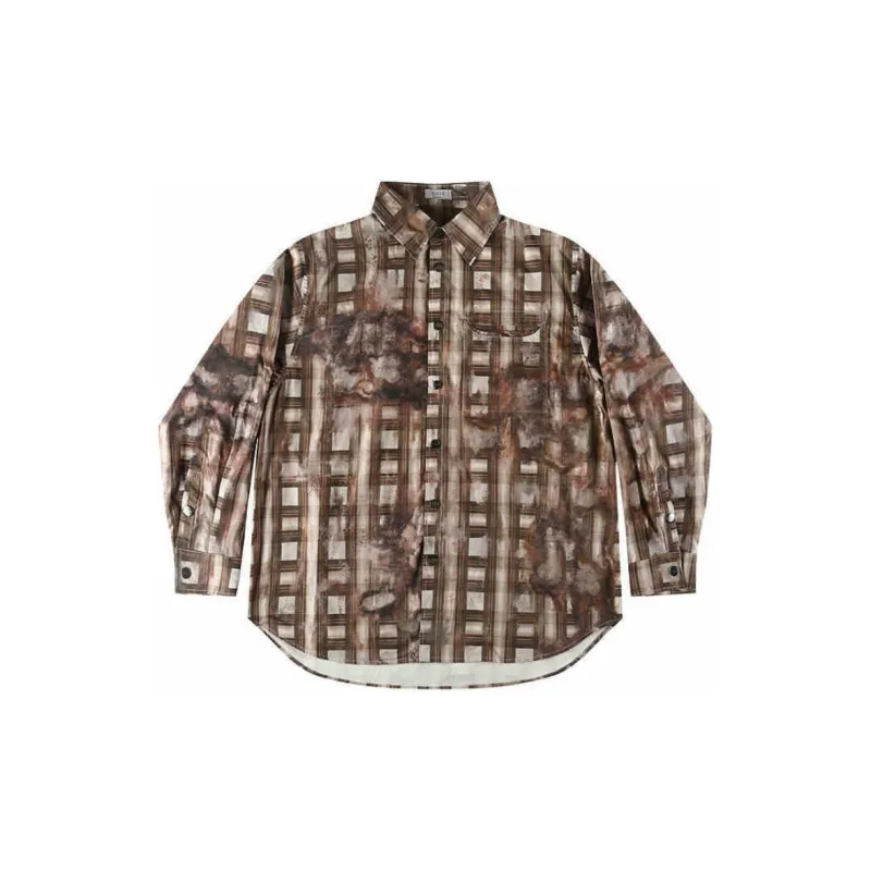 D 5 OVE Shirts Men Light Brown-0