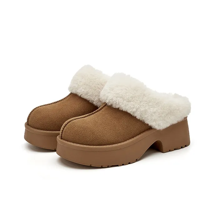 DAPHNE Rubber Sole Abrasion Resistant Wrap toe Slippers Women's-5