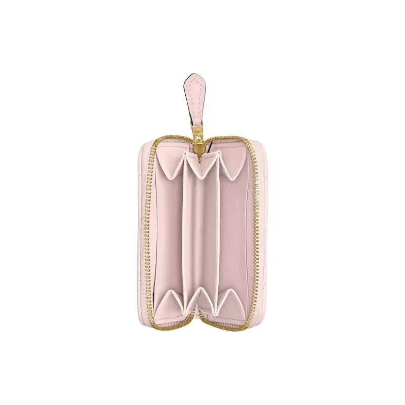 COACH Nappa Leather Card Holder Small Size Women's Blush Pink-2