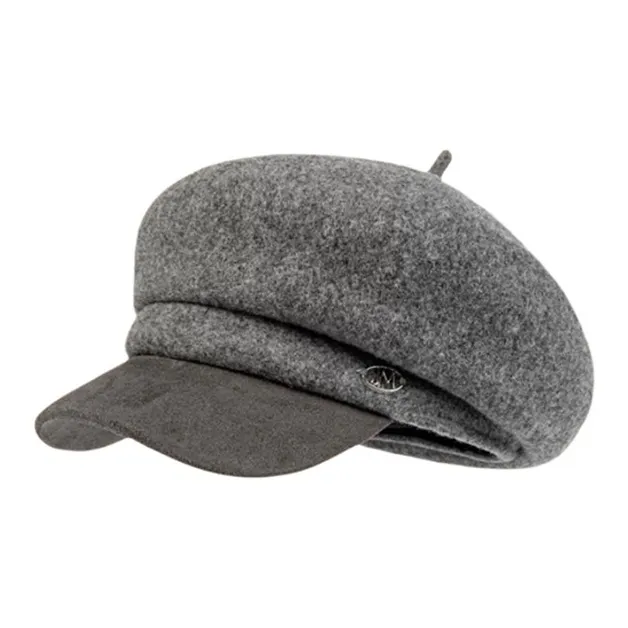 Peach Tea Wool Blend Berets Women's-0