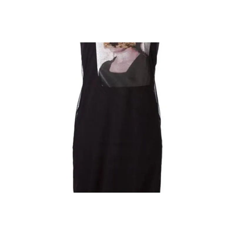 Alexander McQueen SS23 Sleeveless Dress Women's Black-2