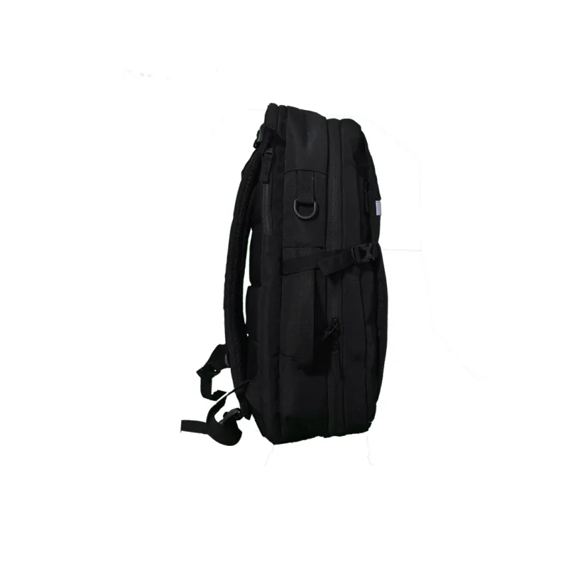 ANTLER Fabric Backpack Large Size Men's Black-1