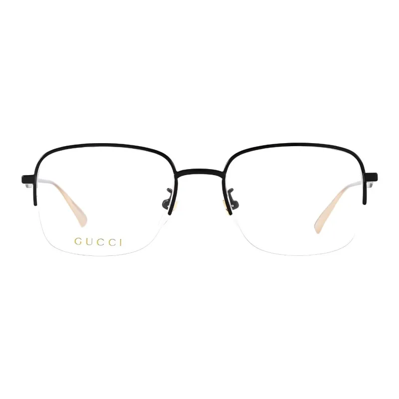 GUCCI Eyeglass Frames Men Gold-2