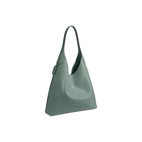 COACH Brooklyn Grain Leather Handbag, Shoulder Bag Tubas Women's Sage