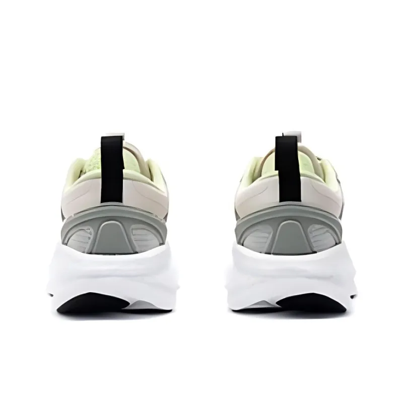 361° Foam Explosion 4.0 Anti Slip Wear Resistant Low Top Sprint Running Shoes Men's Beige Green-2