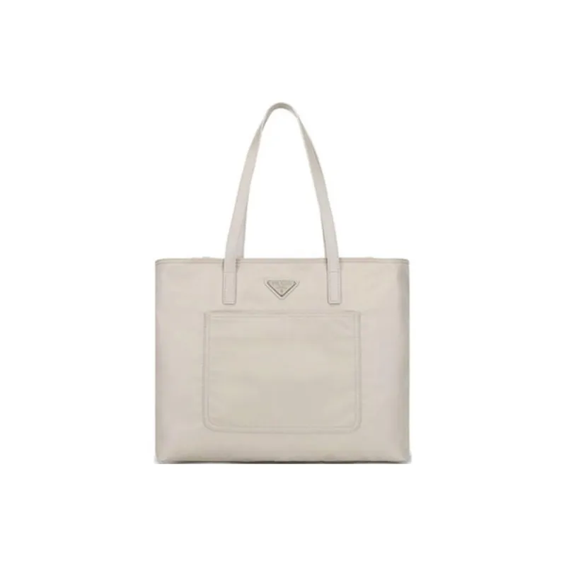 PRADA Re-Nylon Recycled Nylon Tote Bag Shopping Bag Handbag Shoulder Bag Women's Desert Yellow-0
