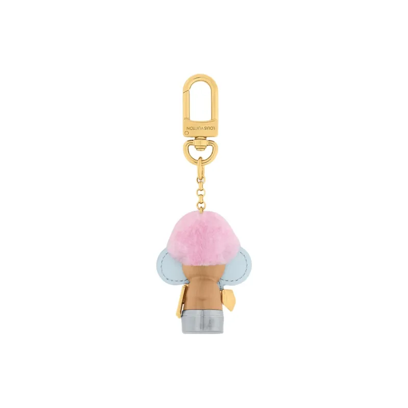 LOUIS VUITTON Cow Leather Keychains Women's Multicolor-1