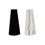 Fall Winter Leg-Shaping Shoe Liner Set ⑦ (Black+White)