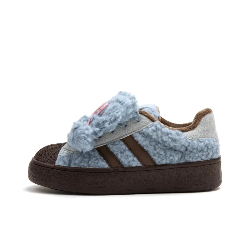 STAE Warm Anti-Slip And Wear-Resistant Low-Top Skateboard Shoes Women's Box Included-1