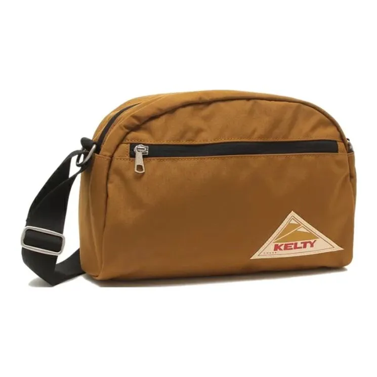 AOC Nylon Shoulder Bag Unisex Brown-1