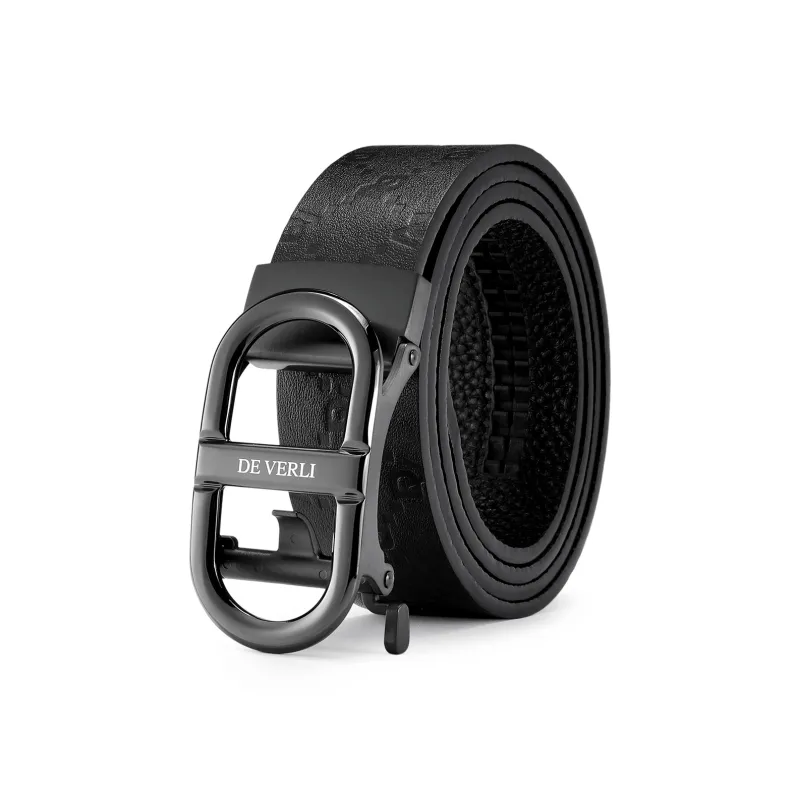 JAGUAR Cow Leather Leather Belts Men's Width  3.5cm-1