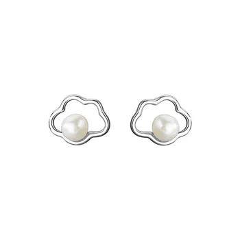 UNG 999 Fine Silver Stud Earrings Women's