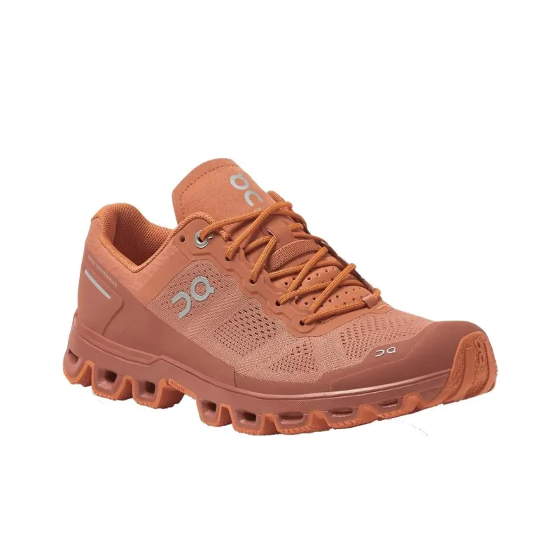 On Cloudventure Anti Slip Wear Resistant Low Top Casual Running Shoes Women's Dark Orange-2