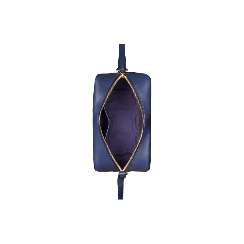 INES DE LA FRESSANGE Calfskin Crossbody Bag, Shoulder Bag Women's Marine Blue-3