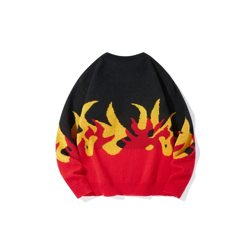 I.E Sweaters Unisex Red-1