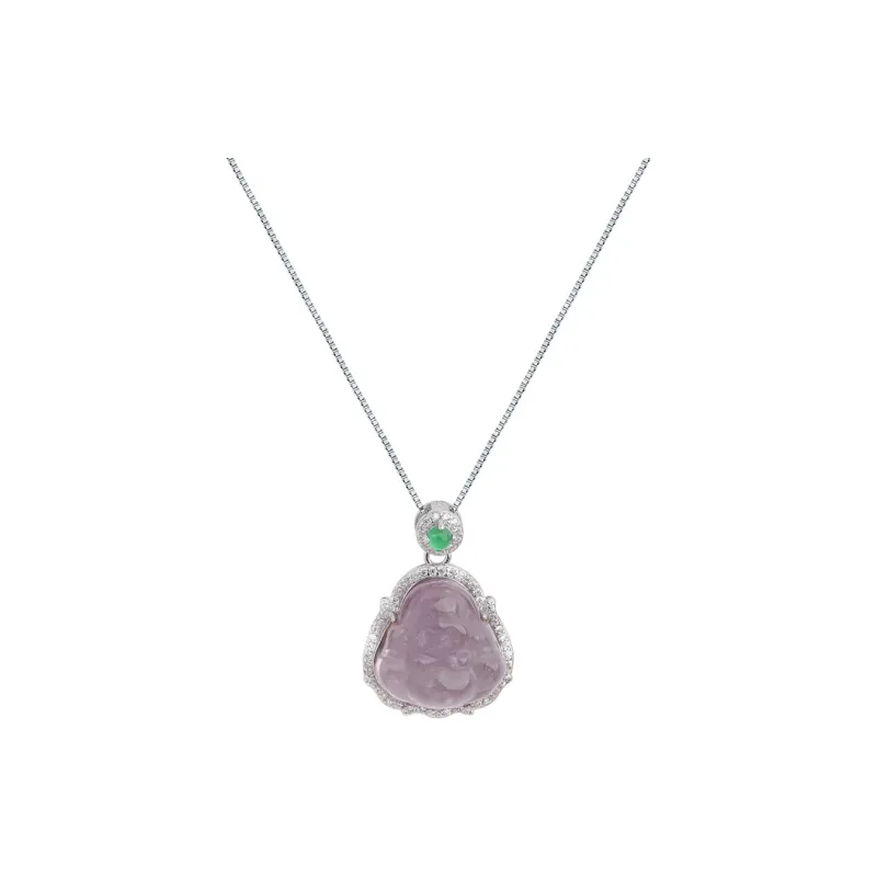 IWE Crystal Jade Necklaces Women's-0