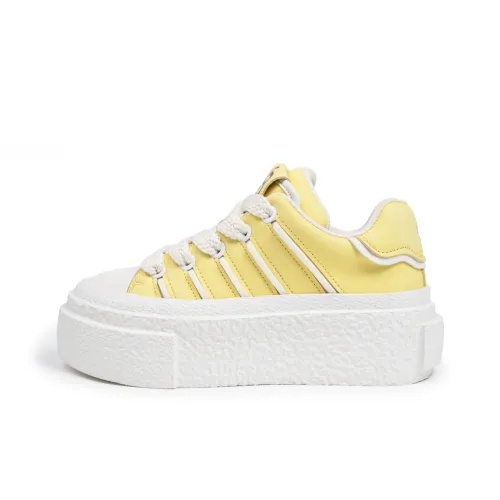 Lilbetter Popcorn 2.0 Lightweight Height Increasing Coverage Low Top Platform Casual Skateboard Shoes Women's