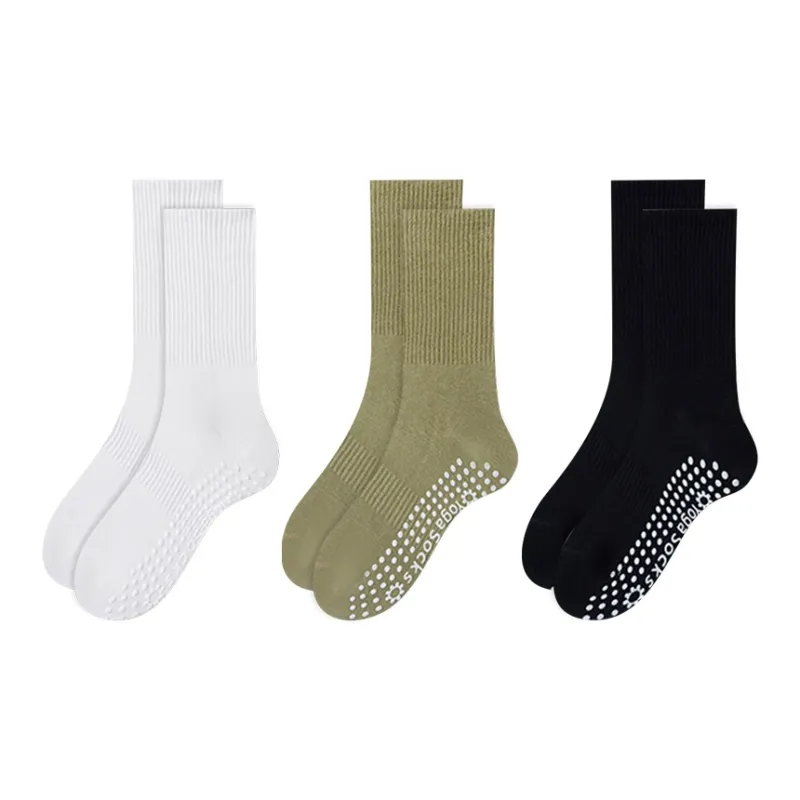 MADALLO Mid Calf Socks Women's 3 Pack-16