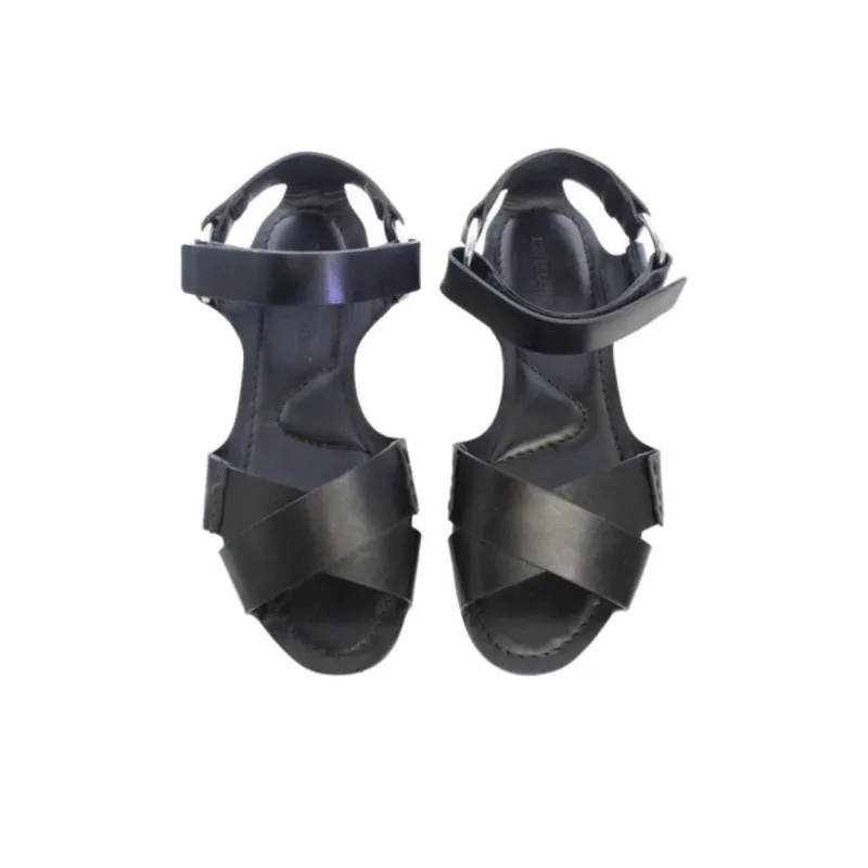 INES DE LA FRESSANGE One Strap Sandals Women's Black-4