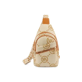 Yalu PU One Shoulder Crossbody Bag, Sling Bag Large Size Women's Khaki/Blue/Coffee