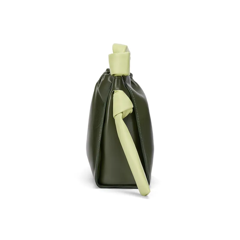 CORALDAISY Synthetic Leather Crossbody Cloud Bag Bucket Bag Shoulder Bag Women's Crescent White-12