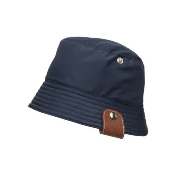 LONGCHAMP Polyester Bucket Hats Women's Blue