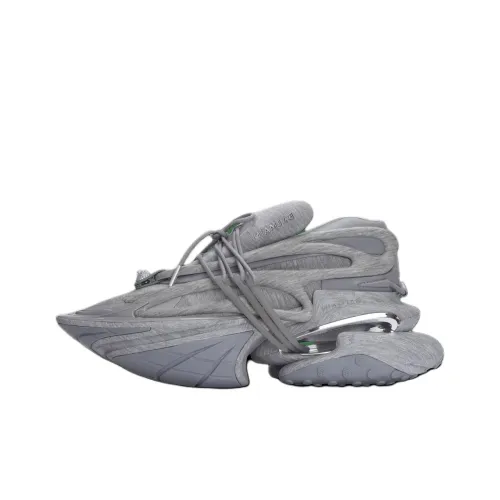 BALMAIN Unicorn Low Fleece Print Trainers