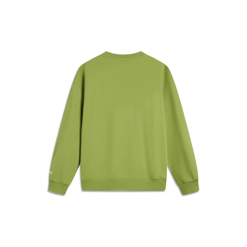 LiNing Sports Life Collection Sweatshirt Unisex Locust Green-1
