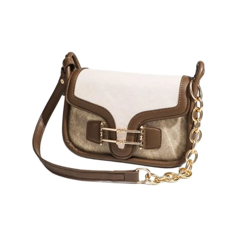NX DOUGHNUT PU Shoulder Bag Regular Women's Brown-1