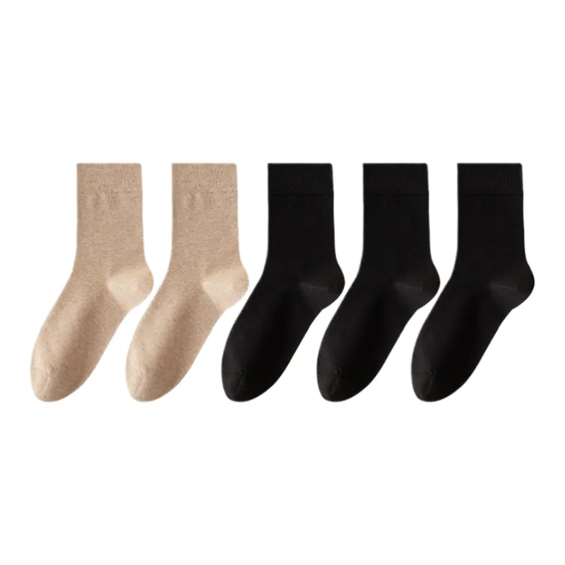 Lan Miao Mid Calf Socks Men's 5 Pack-5