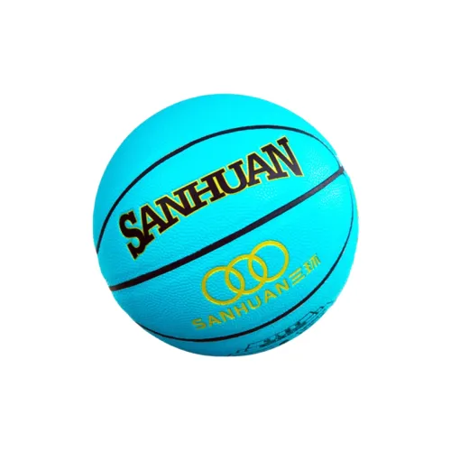 THREEHUAN PU Basketball Hua Meng Star Blue Size 4 Training Unisex