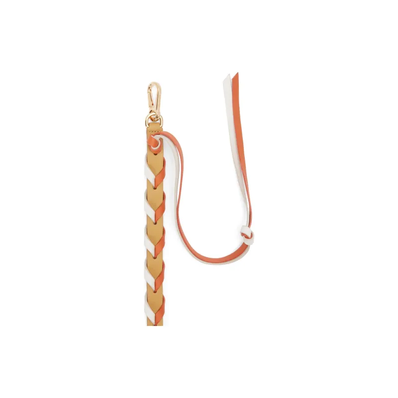 LOEWE Calfskin Woven Strap Unisex Orange-0