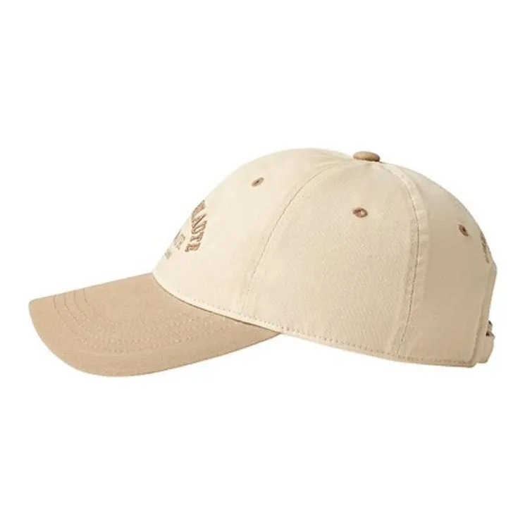 GRAIN DE BEAUTE Cotton Fabric Baseball Caps Unisex Beige-2