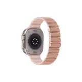 Omi Two-Tone Magnetic Strap, Pink Gray