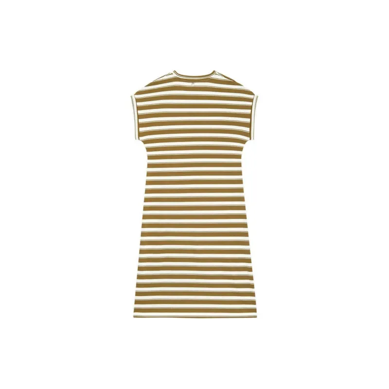 DKNY Sleeveless Dress Women's Coffee & Color-1