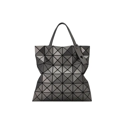 ISSEY MIYAKE Polyvinyl Chloride Resin Tote Bag Shopping Bag Shoulder Bag Handbag Women's Charcoal Gray