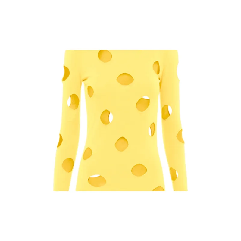 PRADA SS21 Sweater Women's Yellow-4
