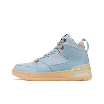 PEAK Taichi 910 Anti Slip Wear Resistant High Top Skateboard Shoes Men's City Gray