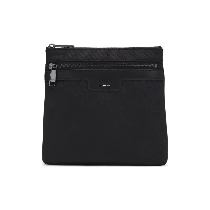 HUGO BOSS Polyester Envelope Bag Shoulder Bag Crossbody Bag Men's Black-0