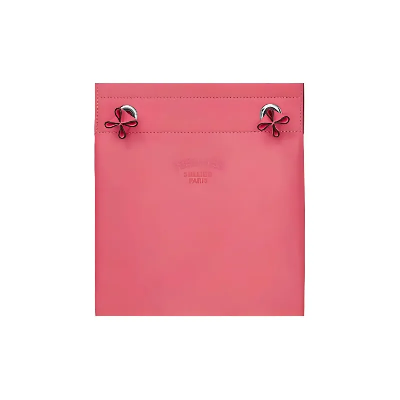 HERMES Aline Milo Sheepskin With Swift Leather Shoulder Bag Crossbody Bag Mini Women's Pink-1