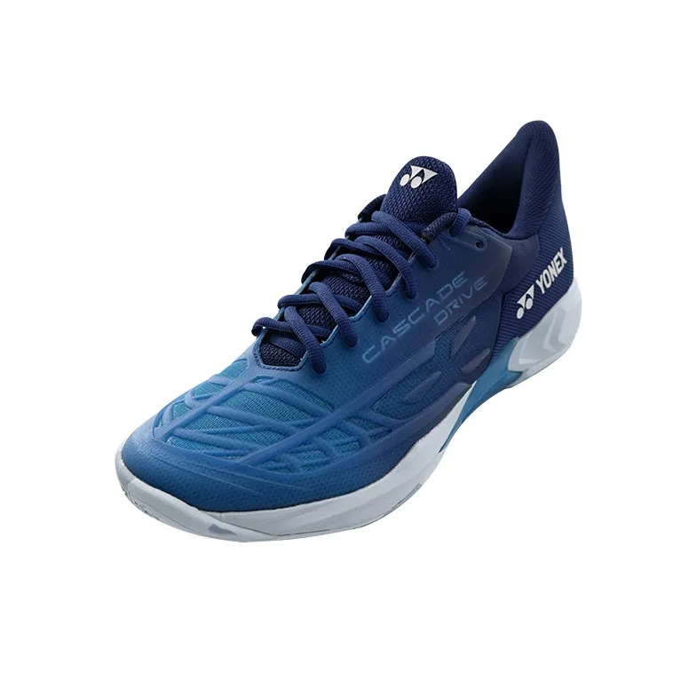 YONEX Cushioning Anti Slip And Wear Resistant Coverage Low Top Badminton Shoes Men's Transparent Blue-2