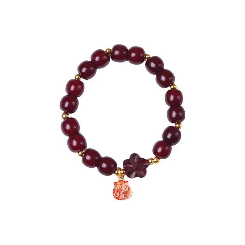 XIAOFENGCHAI White Jade Bodhi Bracelets Women's-0